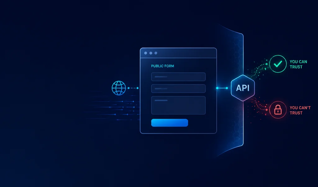 Public Form APIs: What You Can and Can't Trust From the Browser